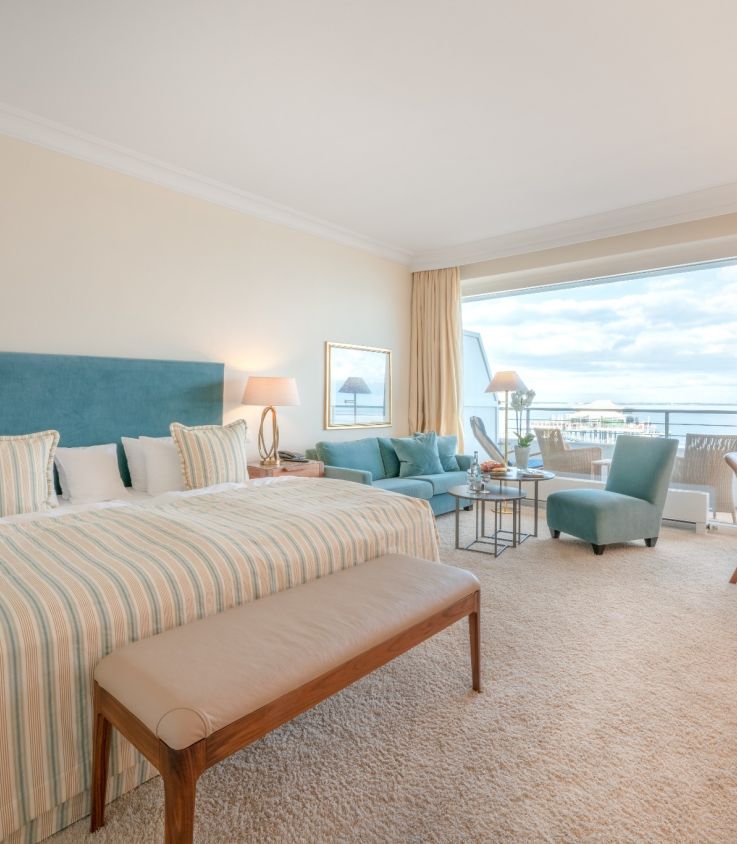 Junior Suite 2nd-4th floor with incomparable view of the Baltic Sea