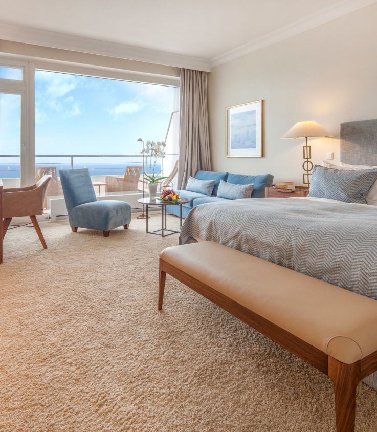 Top Floor Superior rooms - live right at the top with a dreamlike view of the Baltic Sea